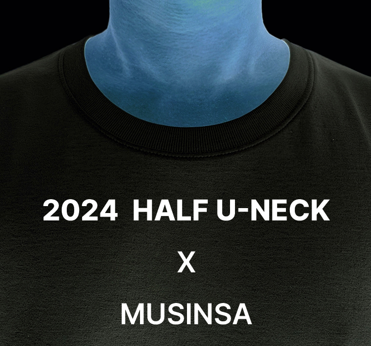 2024 유 밀라노 하프유넥 티셔츠